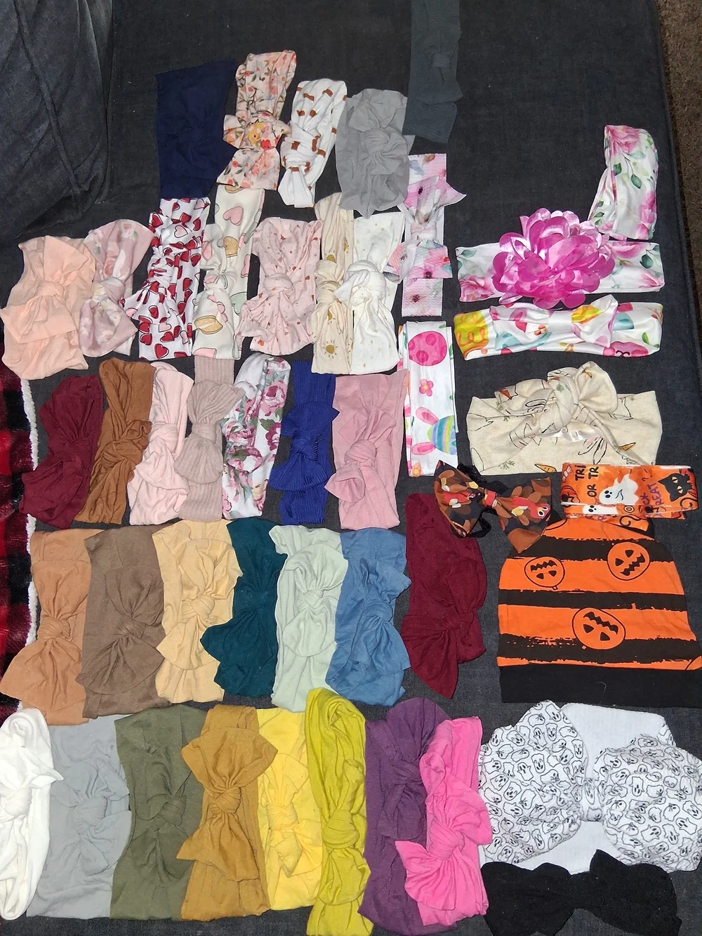 Baby 40+ Knit Bow Headband - Assorted Colors